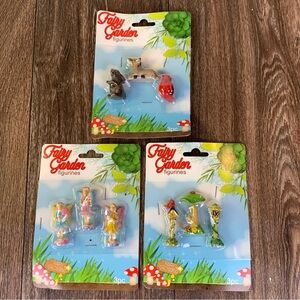 Fairy Garden Figurines Fairies Animals Posts Figures Fairy Crossing Mini